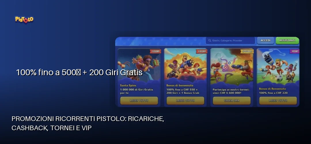 Pistolo promotional banner