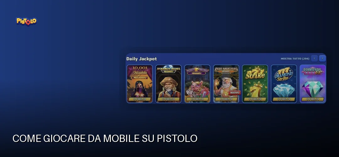 Pistolo promotional banner