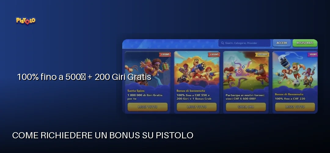 Pistolo promotional banner