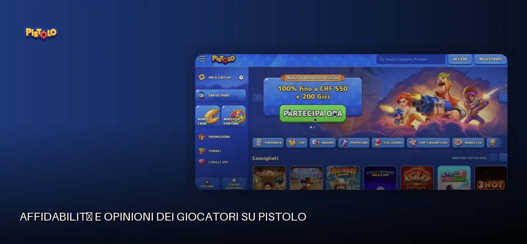 Pistolo promotional banner